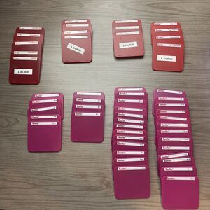 50 Sizzix Sizzlits Thin Dies Bundle Lot Misc Shapes